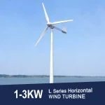 Горизонтальная ветряная турбина мощностью 1КВт, 2КВт, 3КВт, 5КВт, 10КВт